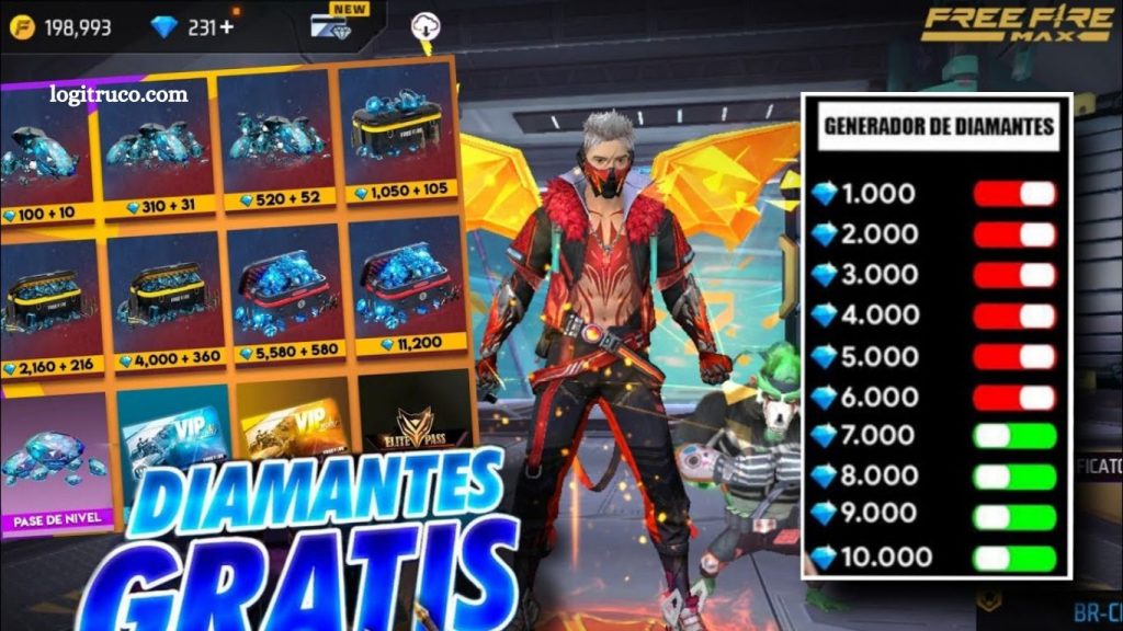 How to get diamonds in Free Fire